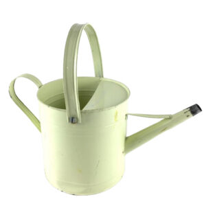 YELLOW USED WATERING CAN