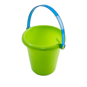 bucket green/blue handle