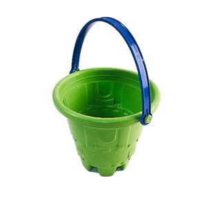 bucket green seacastle/blue handle