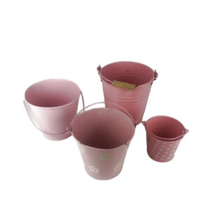 PINK METAL BUCKET