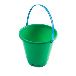 bucket dark green/blue handle