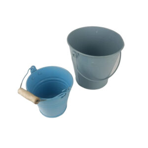 BLUE METAL BUCKET