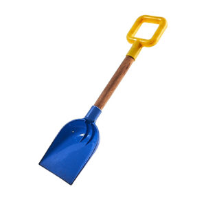 spade blue wood yellow