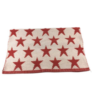 WHITE RED STAR