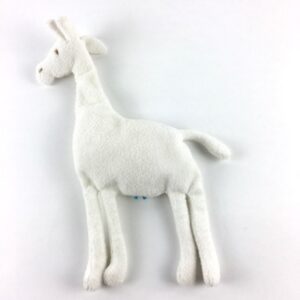 WHITE GIRAFFE SMALL SOFT TOY