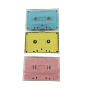 RETRO PINK YELLOW CASSETTES