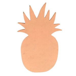 ORANGE PINAPPLE WOODEN SHAPE
