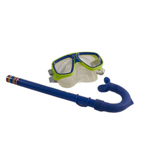 blue snorkel set