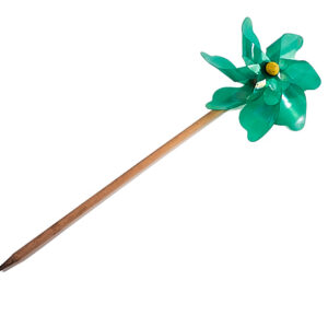 green windmill