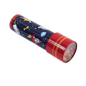 red blue space print kaleidoscope