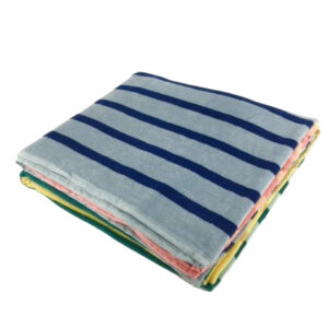 MULTICOLOUR STRIPED XL TOWEL