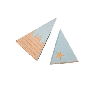 blue triangle blocks set (2)