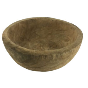 WOODEN THICK BOWL