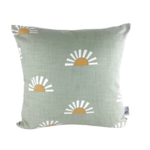 GREEN DAISY PRINT