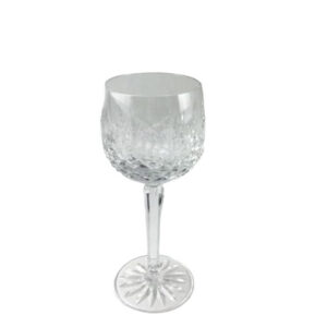 CUT GLASS MARTINI GLASS STEMMED