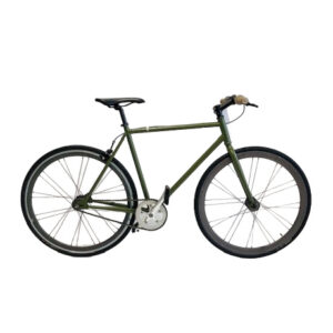 city bike green olive