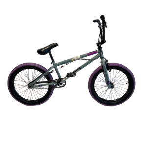 mongoose grey purple wheels (bmx)