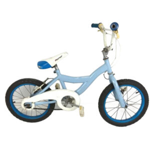 RALEIGH	PALE BLUE TODDLER BIKE