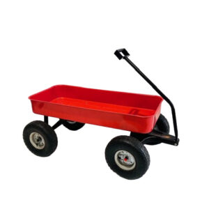 RED TROLLEY INDUSTRIAL WHEELS