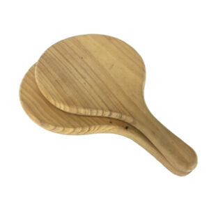 WOODEN BEACH BATS SET