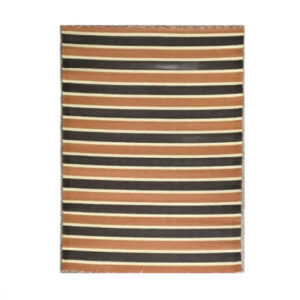BROWN RUST STRIPE ACRYLIC  (120X165)
