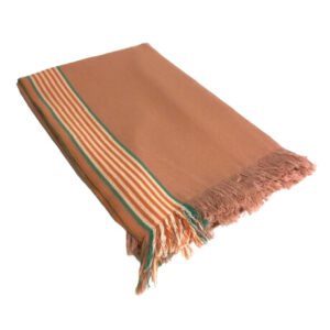 ORANGE DIRTY STRIPED SARONG
