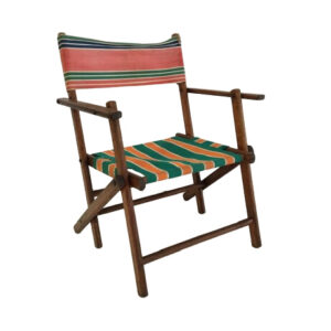 ORANGE GREEN STRIPE VINTAGE