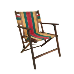 YELLOW GREEN RED STRIPE VINTAGE