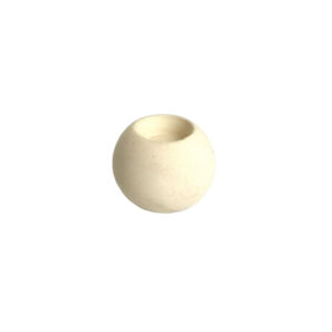 CREAM CERAMIC VOTIVE HOLDER