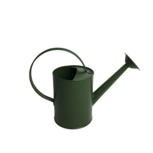 OLIVE METAL WATERING CAN