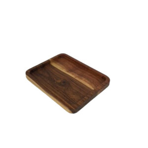 SQUARE WOODEN PLATTER XS