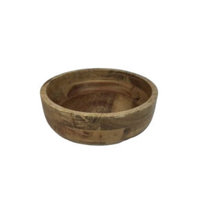 ROUND BOWL THICK WOOD
