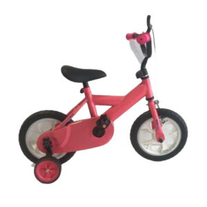 PINK TRAINING WHEELS BIKE