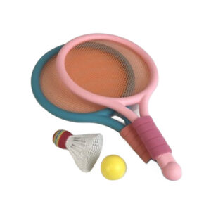 PINK BLUE BATS WITH SOFT BALL
