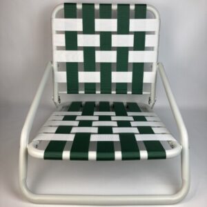 GREEN WHITE ELASTIC