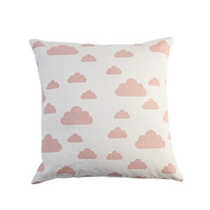 white pink cloud cushion