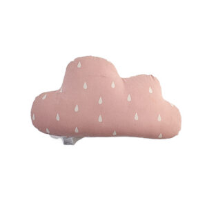 pink/yellow cloud cushion