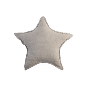 grey star cushion