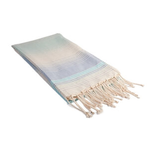 BLUE & MID BLUE STRIPE SARONG