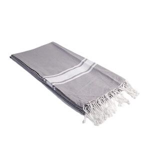 GREY WHITE STRIPE SARONG