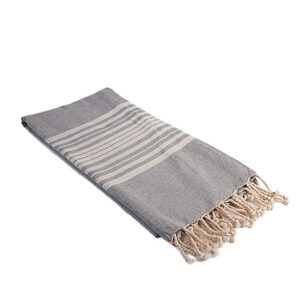 BLUE  FADED CREAM STRIPE SARONG