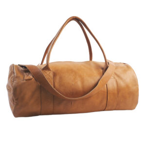 TAN LEATHER WEEKENDER