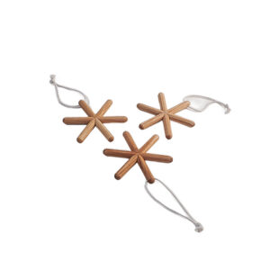 WOOD STARS ( 2 SETS)
