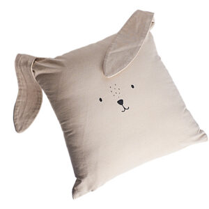 CREAM DOG EAR CUSHION