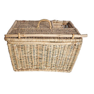 WICKER LARGE PICNIC BASKET