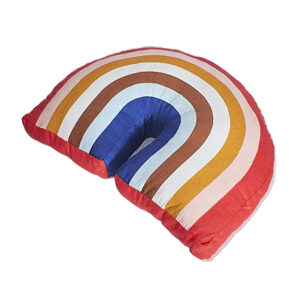 BRIGHT COLOURS RAINBOW CUSHION