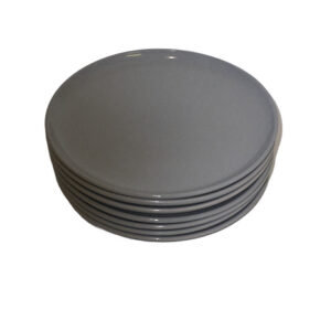 GREY DINNER PLATE (8)